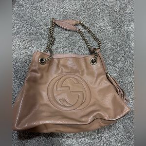 100% authentic pink Gucci handbag
